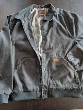Volcom Men’s Lined Heavyweight Canvas Work Jacket Size XL Like New